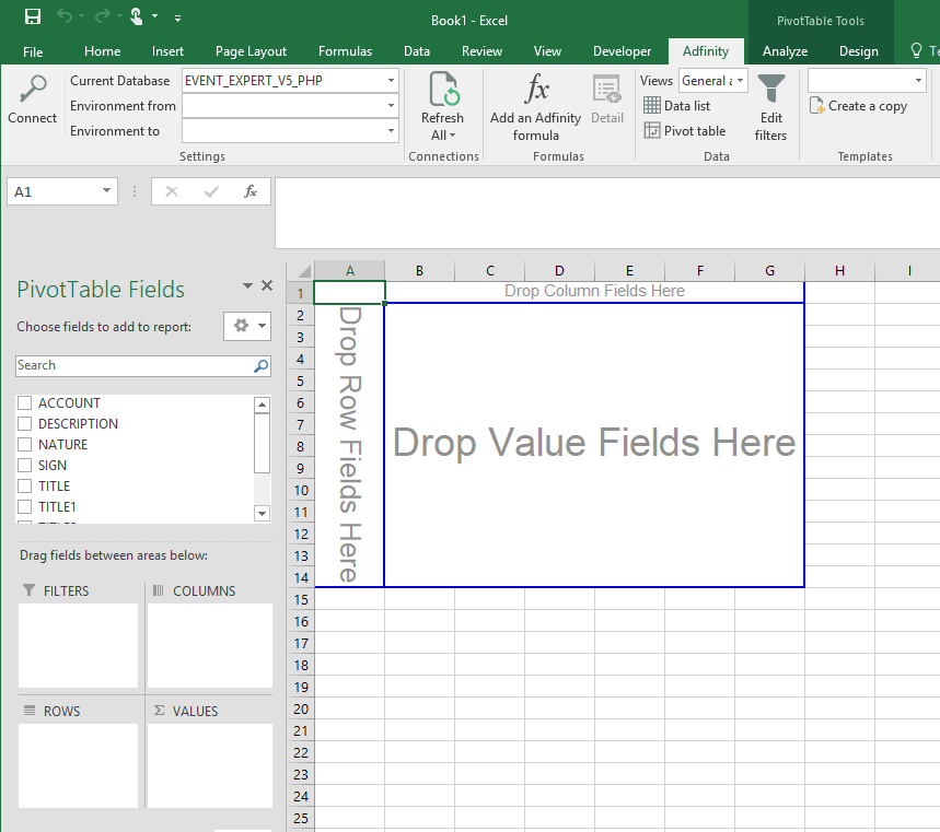 Using Views In Excel Reporting